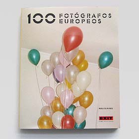 diseño cubierta libro 100 fotógrafos europeos. estudio blg