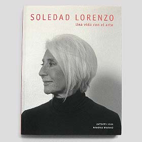 diseño del libro soledad lorenzo una vida con el arte