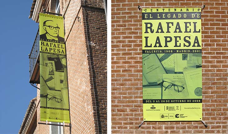 Imagen de la exposición el legado de Rafael Lapesa