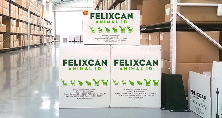 Cajas de embalaje productos Felixcan