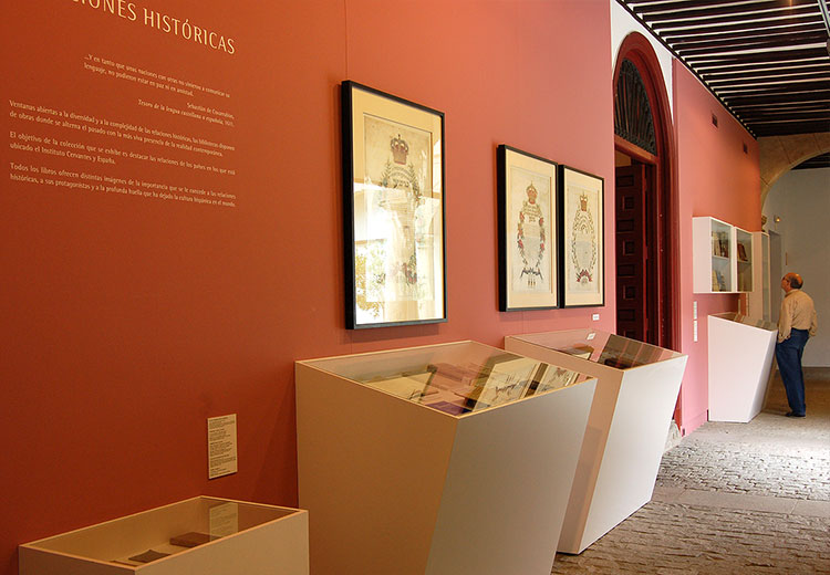 Exposición ex-libris Instituto Cervantes Alcalá de Henares