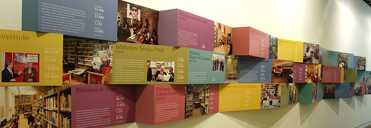 Exposición ex-libris Instituto Cervantes Alcalá de Henares