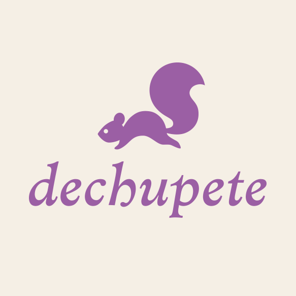 Dechupete. Logotipo. Estudio blg